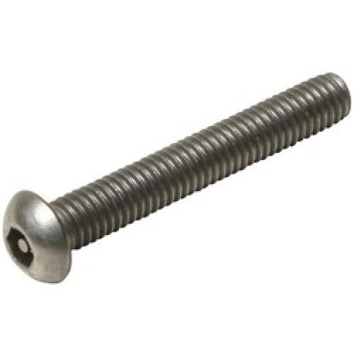 M8  x 60  ST/ST MT SCREWS  *PIN HEX*    BUTTON HD