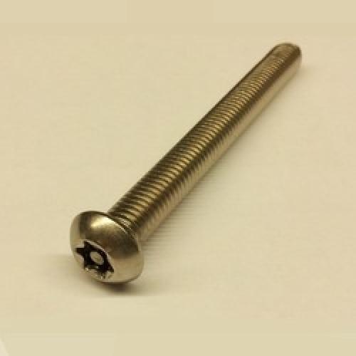 M6  x 30  ST/ST MT SCREWS  *6 LOBE PIN* BUTTON HD