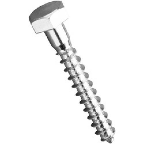 12  x 100    M/S BZP  HEX HD COACHSCREW