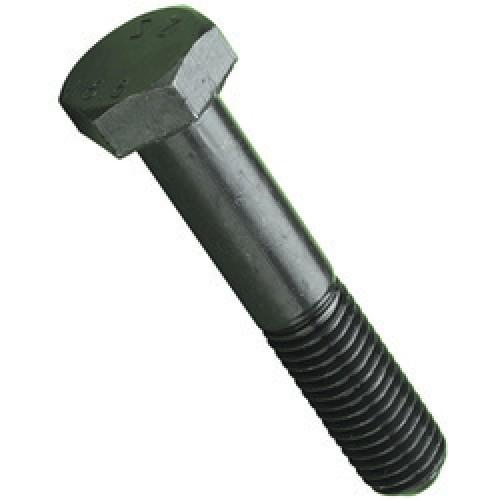 M10 x 100     HT HEX BOLT  Gr8.8 S/COL