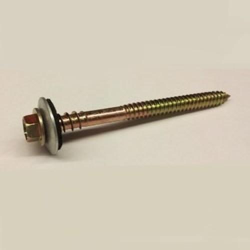 6.3 x 100 HIGH THRD SCREW  for TIMBER c/w 16mm WASH