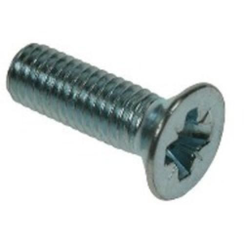 M3   x 20        ZINC M/S POZI CSK HD SCREW