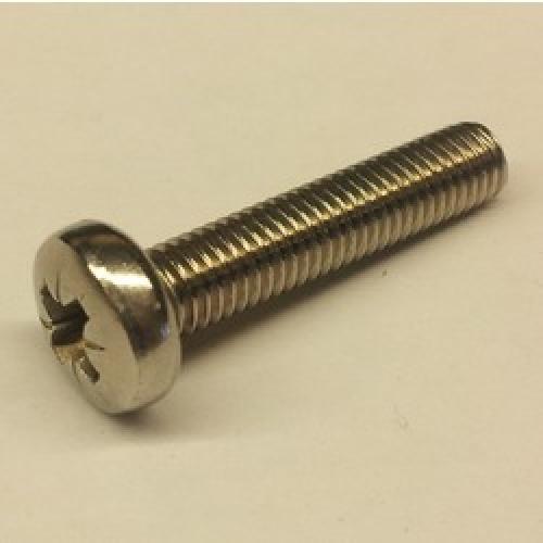 M4   x 60        A2 ST/ST  POZI PAN HD SCREW