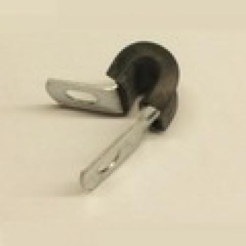 Steel, Zinc Plated, Rubber Lined