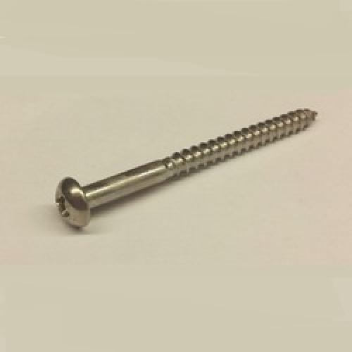 No12 x 2 1/2     A2 ST/ST  POZI ROUND HD WOODSCREWS