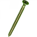 6.0  x 130   M/S Z/YEL  POZI CSK CHIPBOARD SCREW