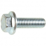 M10 x 25     Gr8.8 BZP SERRATED FLANGE BOLT - FT
