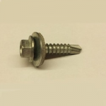 5.5 X 25 SELF DRILL SCREW  LIGHT SECT c/w 16mm WASH