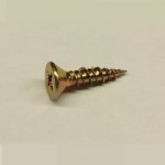 No8  x 5/8   STEEL BZP POZI CSK *HI-LO* S/TAPPER