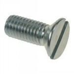 1/2  BSW x 2 1/2 S/COL M/S SLOT CSK HD SCREW