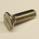 5/16 BSF x 1 1/4 A2 ST/ST  SLOT CSK HD SCREW