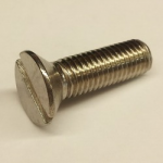 8-32 UNC x 1     A2 ST/ST  SLOT CSK HD SCREW