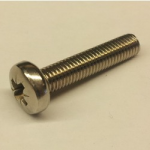 M4   x 8         A2 ST/ST  POZI PAN HD SCREW