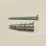 METAL PLASTERBOARD FIXING  c/w 50mm SCREW Ref: JJP30