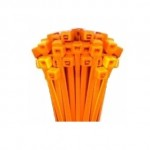 4.8 x 200   CABLE TIE  PACKS OF 100 - ORANGE