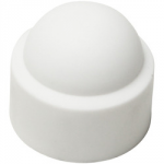 M8  (13 A/F) WHITE NYLON  BOLT/NUT PROTECTION CAP