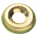 No8           BRASS S/COL  SCREW CUP WASHERS