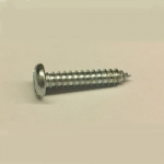 No10 x 1 1/2 STEEL BZP SLOT PAN     SELF TAPPERS