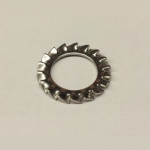 M8   A2 ST/ST SHAKE PROOF  WASHER - EXT O/LAP TOOTH