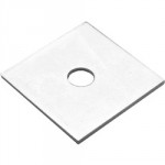 M8  x 50  x 3  SQU PLATE WASHER  M/S ZINC