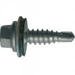 6.3 x 22 STITCHING SCREW HEX HD No1pt + 16mm WASH