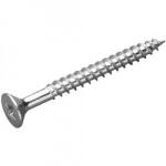 No4  x 1/2   M/S BZP    *  POZI CSK WOODSCREW