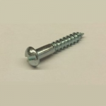 No8  x 1     M/S BZP  SLOT ROUND HD WOODSCREW
