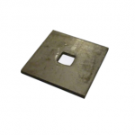 M16 x 100 x 10  SQ HOLE SQ PLATE WASHER S/COL